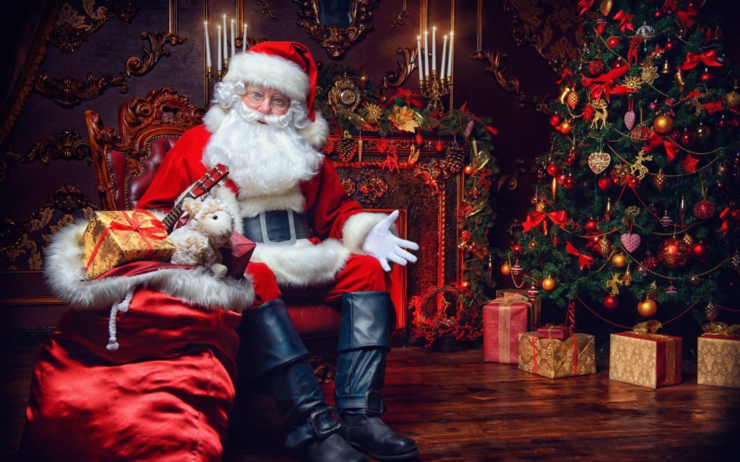Meeting Santa Clause at Ordain Minister